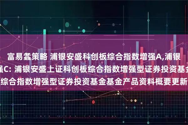 富易螽策略 浦银安盛科创板综合指数增强A,浦银安盛科创板综合指数增强C: 浦银安盛上证科创板综合指数增强型证券投资基金基金产品资料概要更新
